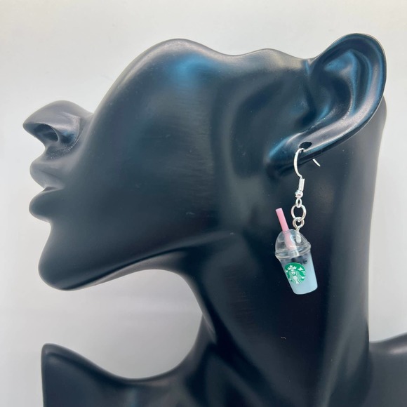 Starbucks Earrings - Boba Beads Earrings - Drink Earrings - Summer Earrings - Picture 6 of 8